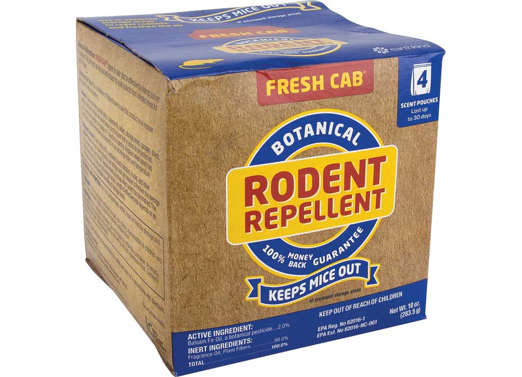 Earth-Kind Inc. Fresh Cab Botanical Rodent Repellent - 2.5 oz Pack of 4