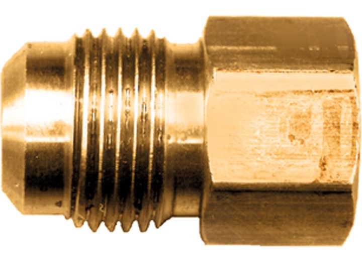 Fairview Ltd. Brass Adaptor 3/8 inch Tube to 3/8 inch Female FTD46 - 6C - Imex RV And Auto Parts