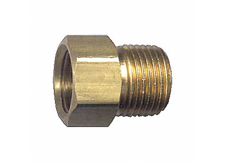 Fairview Ltd. Brass Inverted Flare Adaptor 3/8 in x 3/8 in Male FTD148 - 6C - Imex RV And Auto Parts
