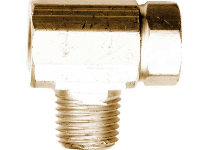 Fairview Ltd. FTD2000 Dual Tank Manifold Tee 1/4 Inch Female Inlet x 1/4 Inch Male Outlet - Imex RV And Auto Parts