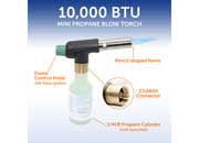 Flame King Mini Propane Blow Torch Head 10,000 BTU for Kitchen and Soldering - Imex RV And Auto Parts