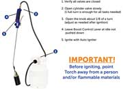 Flame King Propane Weed Burner Torch 340,000 BTU with Battery Operated Igniter - YSN340K-AI - Imex RV And Auto Parts
