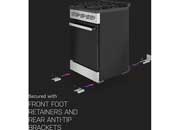 GE Appliances 24 - Inch Freestanding Gas Range PLS624RTSS - Imex RV And Auto Parts