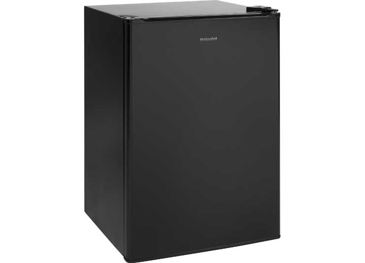 GE Appliances 2.7 Cu. Ft. Energy Star Qualified Compact Right Hand Refrigerator - HME03GGMBB - Imex RV And Auto Parts