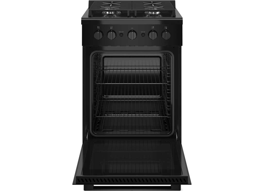 GE Appliances Ge Profile 24 - Inch Freestanding Gas Range - Black PLS624DTBB - Imex RV And Auto Parts