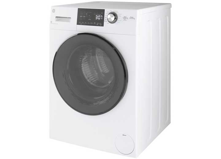 GE Appliances GFQ14ESSNWW 24 - Inch 2.4 cu ft Front Load Washer and Condenser Dryer Combo - Imex RV And Auto Parts