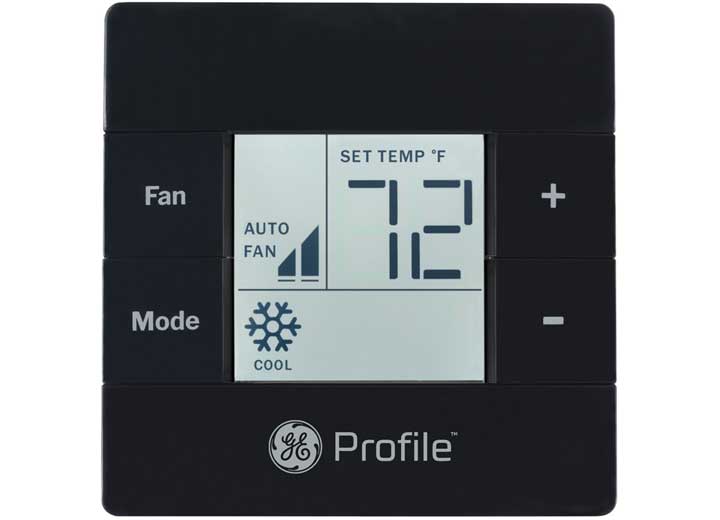 GE Appliances RGRWT2B Single Zone Wall Thermostat – Black - Imex RV And Auto Parts