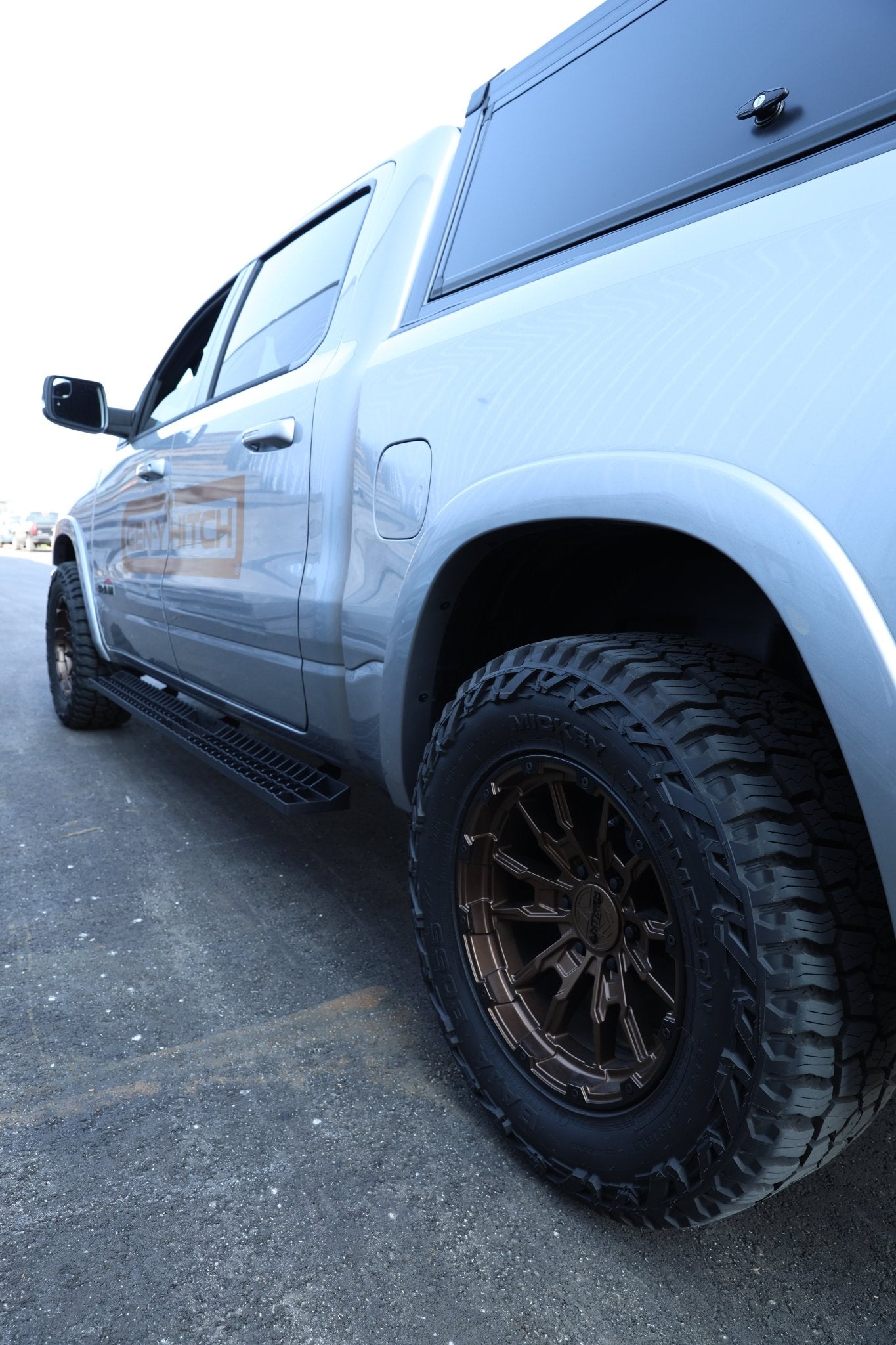 GEN-Y Hitch 84-Inch Steel Running Boards for Ram 1500 Crew Cab (2019-2024) - Imex RV And Auto Parts
