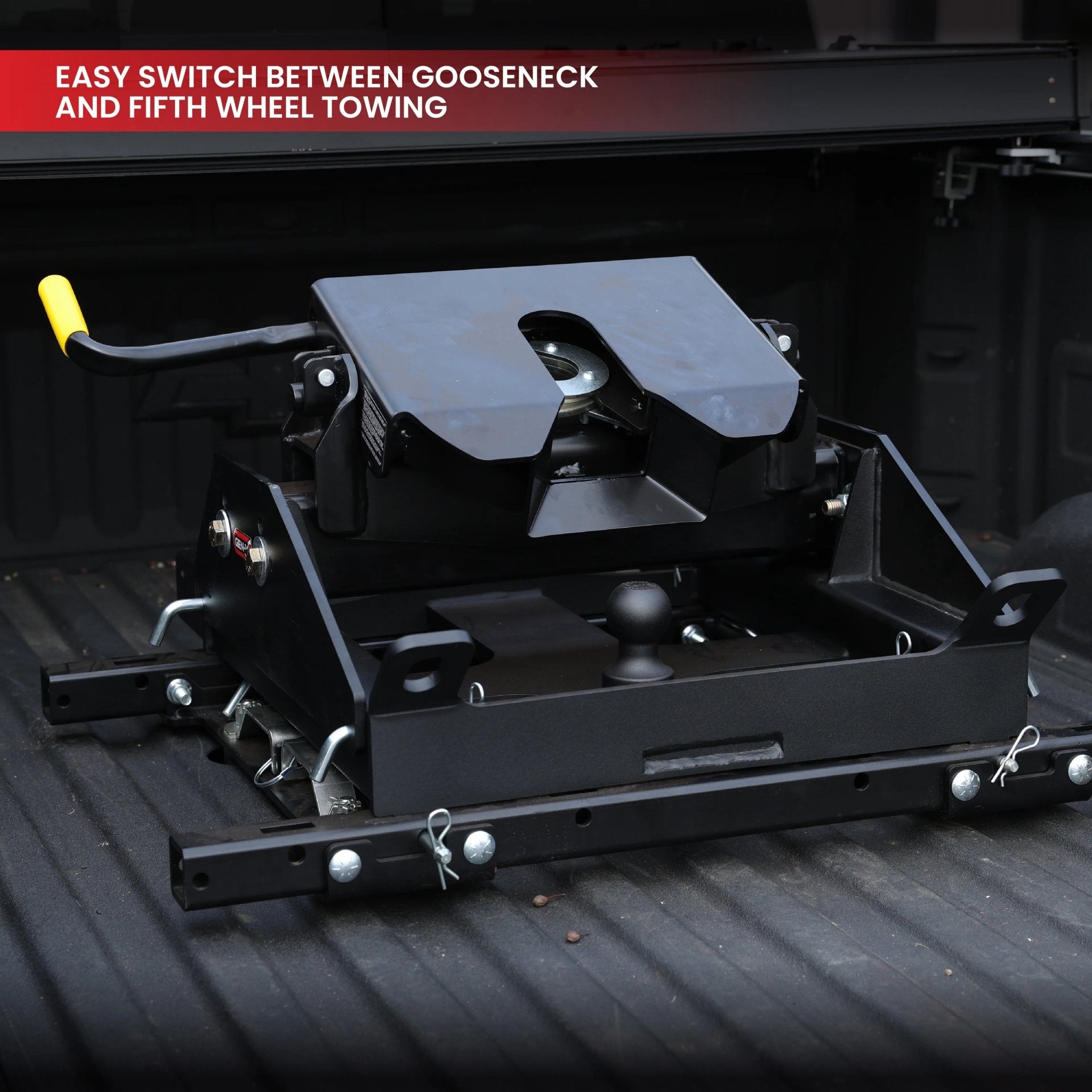 GEN-Y Hitch Advantage DODGE Pullrite Puck Mount 25K Gooseneck & Fifth Wheel Combo - Imex RV And Auto Parts