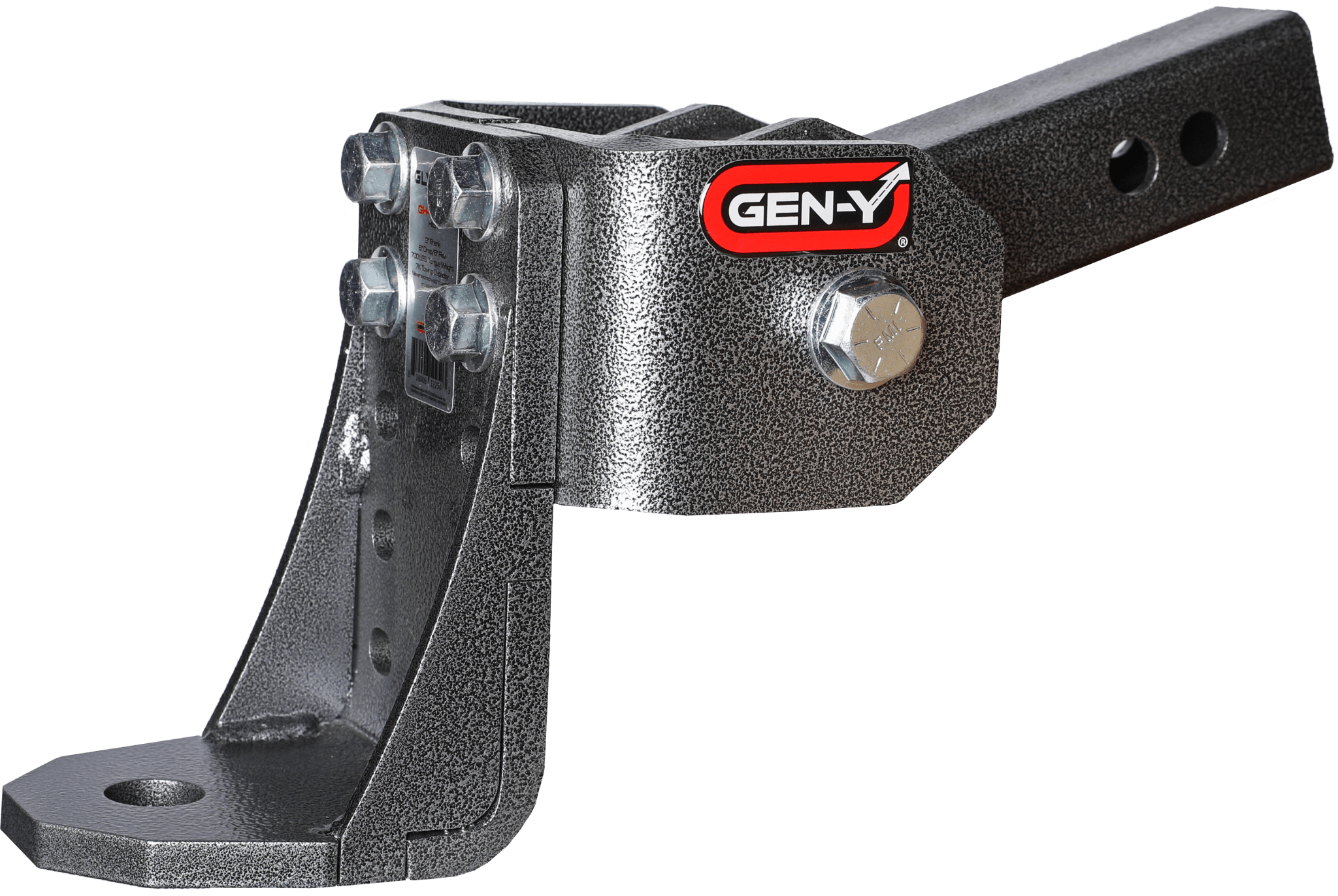 GEN-Y Hitch GH-12005 Ball Mount with 6-Inch Drop and 2-Inch Shank Size - Imex RV And Auto Parts