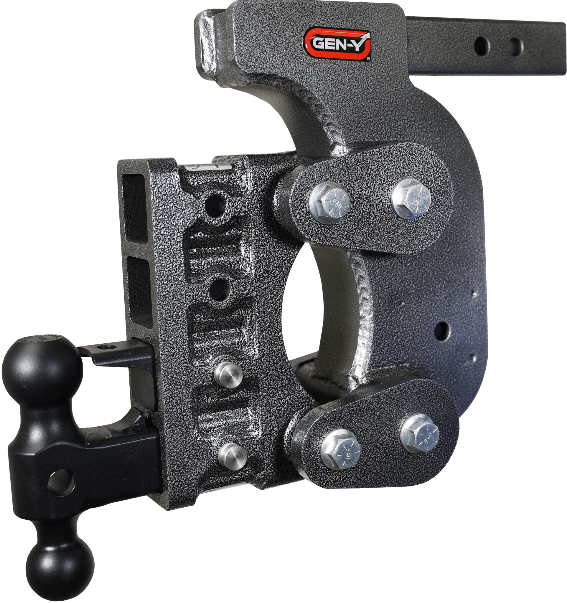 GEN-Y Hitch GH-1424 Drop Hitch – Adjustable Towing Solution with 12.5-Inch Drop, 16,000 LB Capacity - Imex RV And Auto Parts