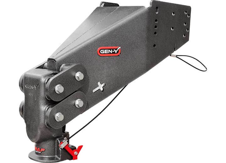 Gen - Y Hitch GH - 8065AL Auto Latch Executive Torsionflex Fifth Wheel to Gooseneck Ball Coupler, 5.5K Pin Weight - Imex RV And Auto Parts