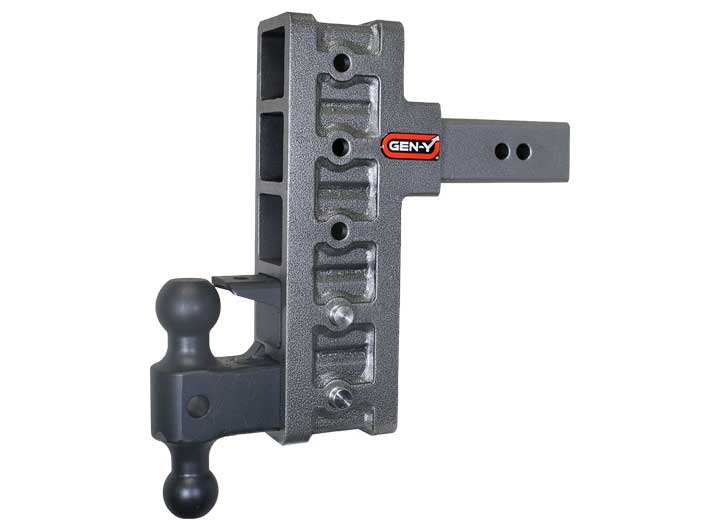 Gen - Y Hitch Megaduty Series 2.5 in Offset Shank Hitch with Versaball Pintle - GH - 925 - Imex RV And Auto Parts
