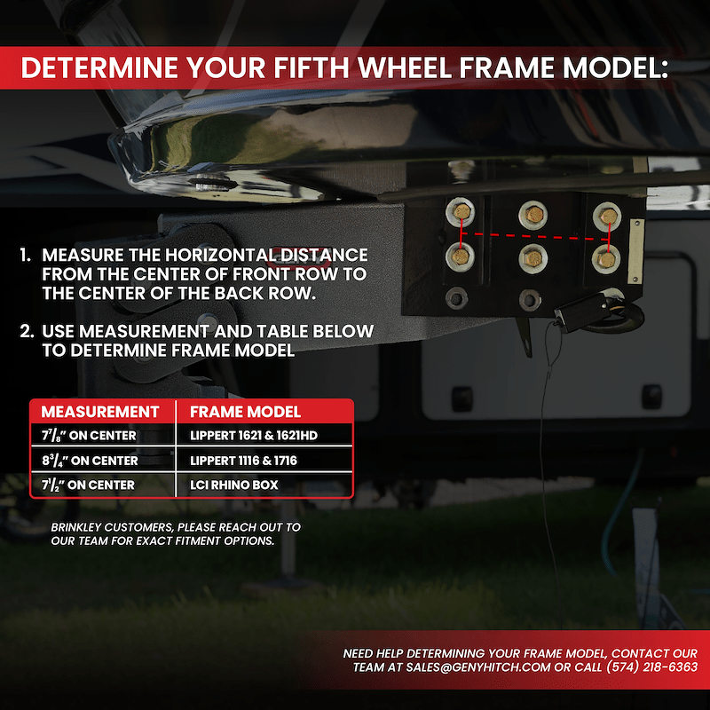 Gen - Y Hitch Nomad 2 5/16 - Inch Static Fifth Wheel to Gooseneck Coupler | GH - 8101 - Imex RV And Auto Parts