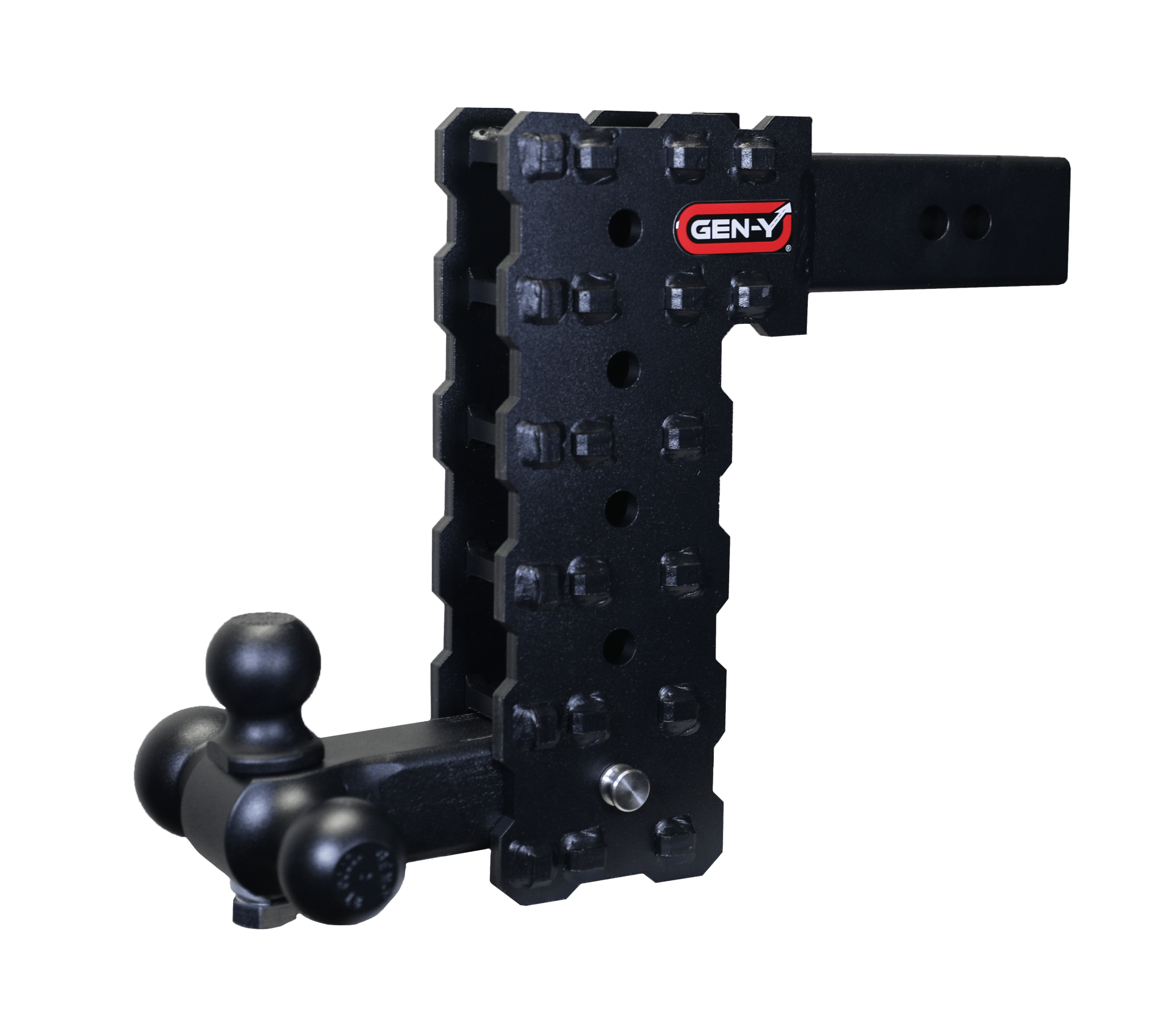 GEN-Y Hitch PHANTOM-X 2.5-Inch Solid Shank Drop Hitch with 10-Inch Drop and 16,000 lbs Towing Capacity - Imex RV And Auto Parts