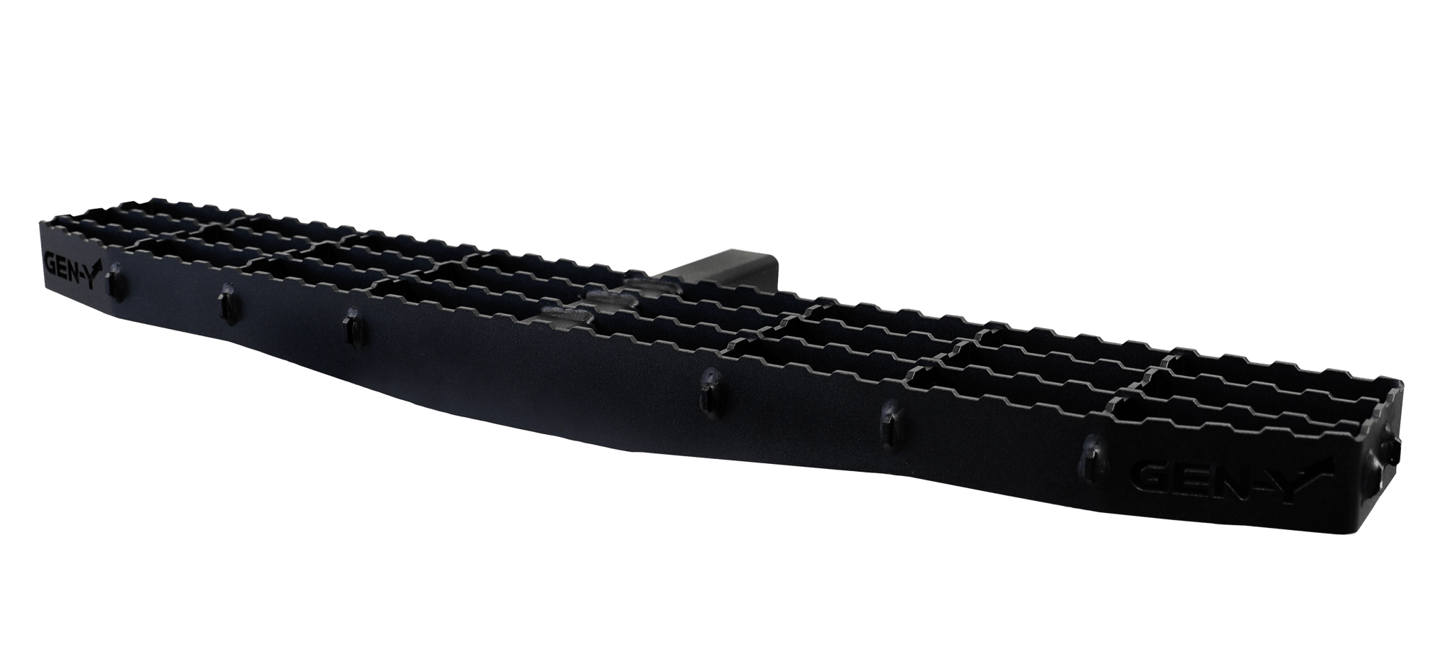 GEN-Y Hitch PHANTOM XL Steel Hitch Step with Serrated No Slip Surface, 2-Inch Shank - Imex RV And Auto Parts