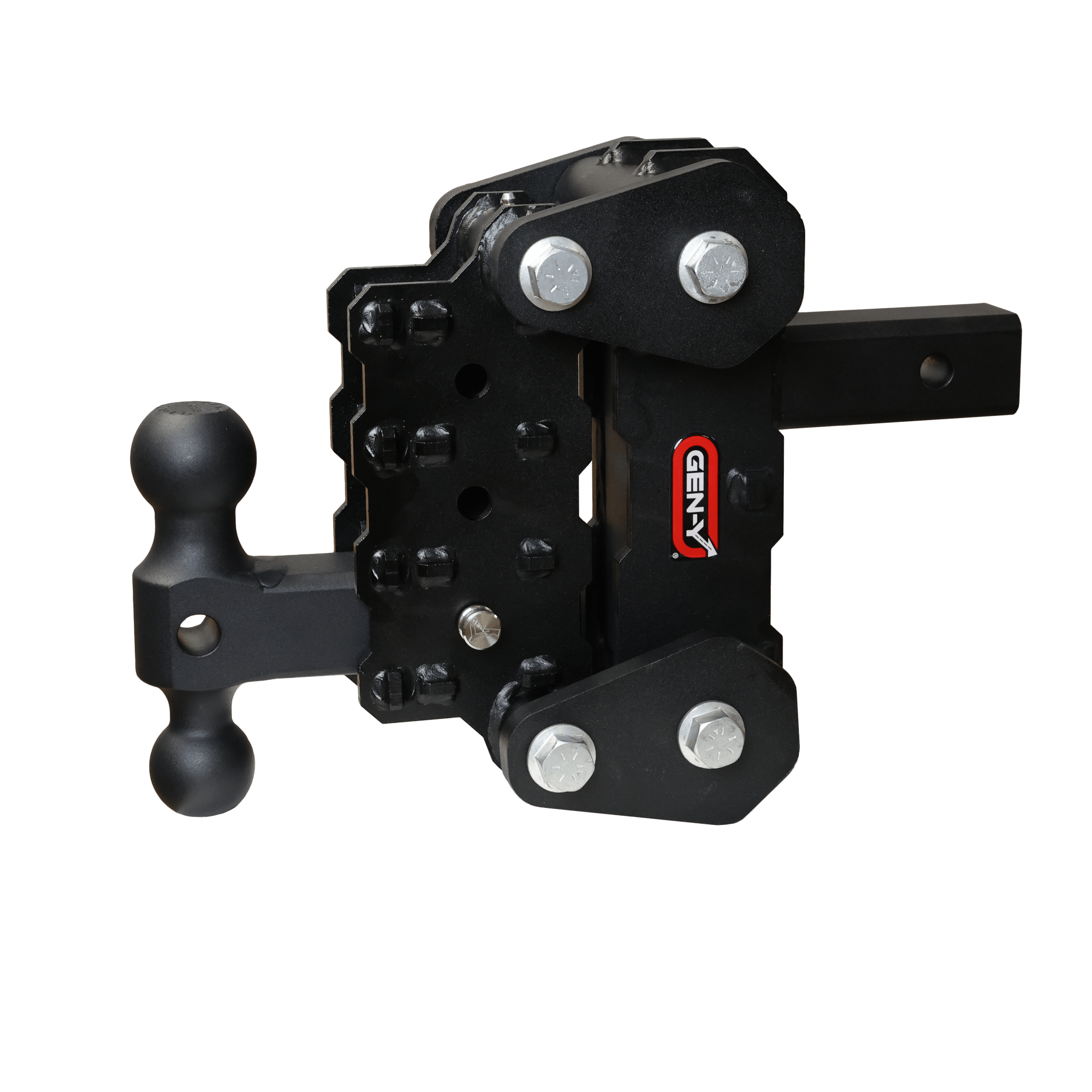 GEN-Y Hitch Phantom-XT Torsion-Flex Drop Hitch with Dual-Ball Mount – 10,000 lbs Capacity, 2.5-inch Rise, 4.25-inch Drop - Imex RV And Auto Parts