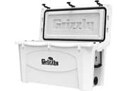 Grizzly Coolers 100 Qt White Cooler GZC4400030 - Heavy-Duty Insulated Cooler for Outdoor Adventures - Imex RV And Auto Parts