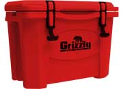 Grizzly Coolers 15 Qt Red Cooler - Durable and Portable Beverage Storage - Imex RV And Auto Parts