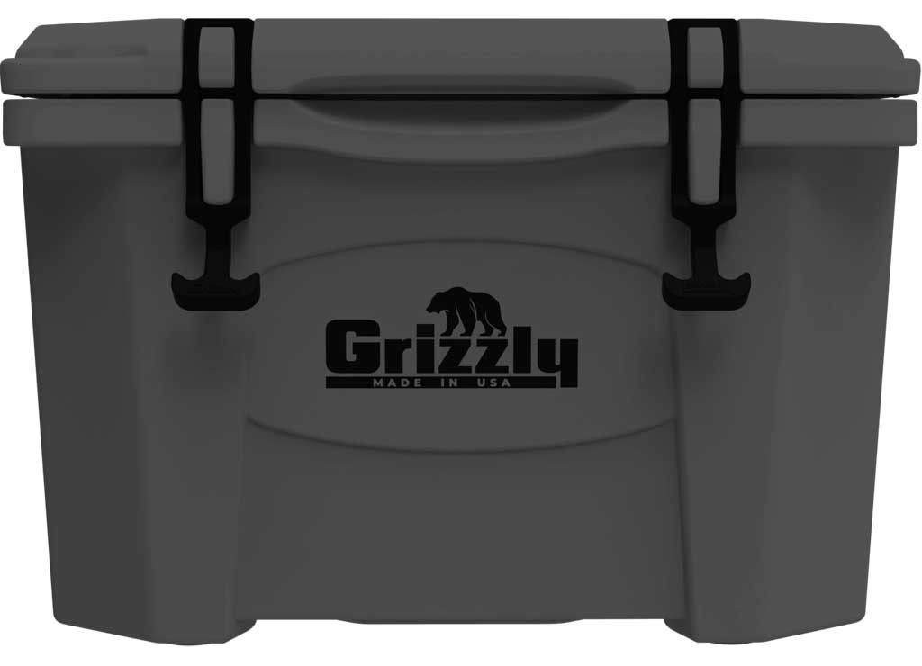 Grizzly Coolers 20 Qt Stealth Gray Cooler - Rugged Insulation for Outdoor Adventures - Imex RV And Auto Parts