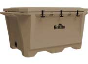 Grizzly Coolers 450 Qt Tan Cooler - Heavy-Duty Insulated Storage Solution - Imex RV And Auto Parts