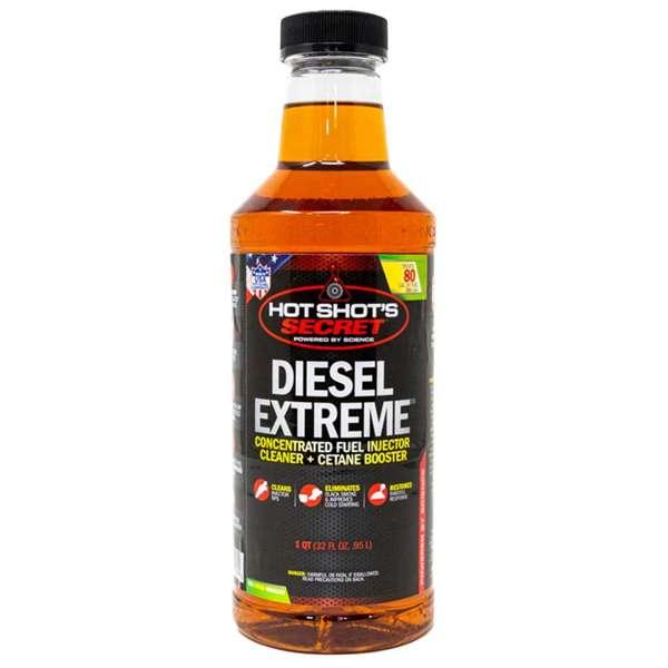 Hot Shot Secret Fuel System Cleaner; Diesel Extreme 32 Ounce Bottle P040432Z - Imex RV And Auto Parts