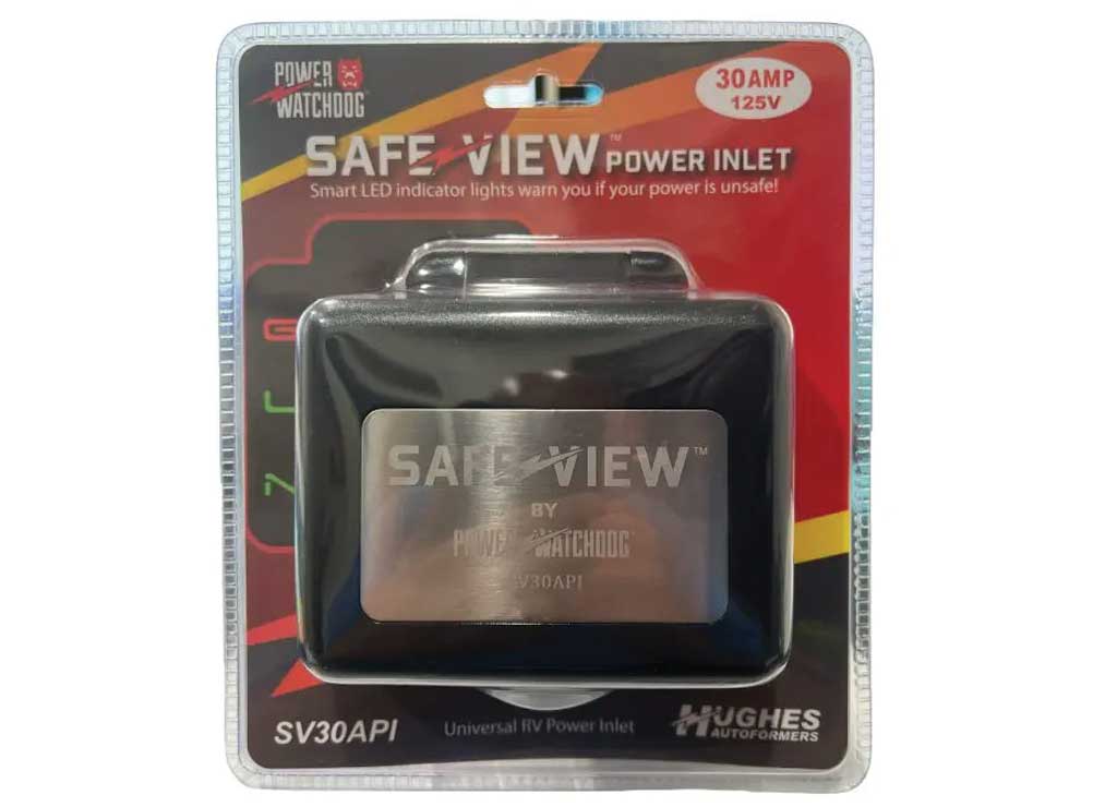 Hughes Safeview Smart RV Power Inlet 30 Amp White SV30API - W - Imex RV And Auto Parts