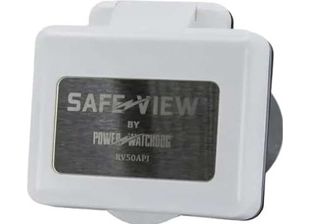 Hughes Safeview Smart RV Power Inlet 50 Amp White SV50API - W - Imex RV And Auto Parts