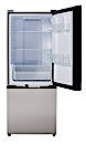 Invision 10.7 Bmf Refrigerator - 12 Volt Stainless Steel Dual Swing - Imex RV And Auto Parts