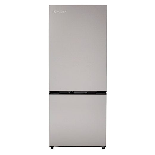 Invision 10.7 Bmf Refrigerator - 12 Volt Stainless Steel Dual Swing - Imex RV And Auto Parts
