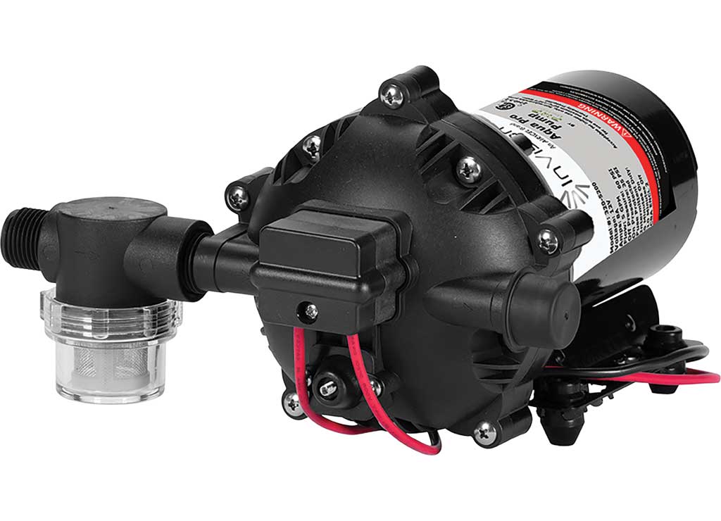 Invision 12 Volt Aqua Pro Water Pump 5.0 GPM - Reliable Marine and RV Water Delivery - Imex RV And Auto Parts