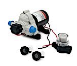 Invision 12 Volt Water Aqua Pump 3.0 GPM with Strainer - Model 320 - 1200 - Imex RV And Auto Parts