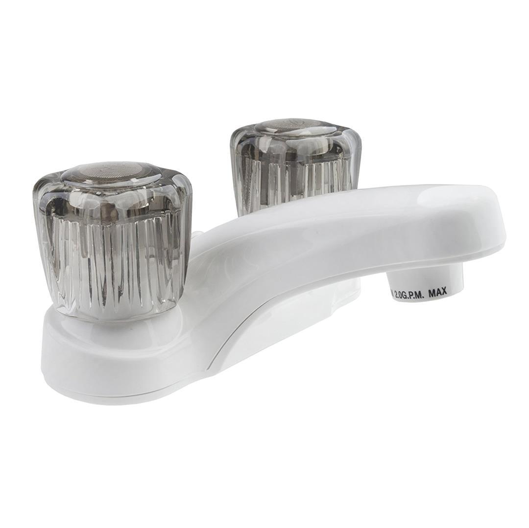 LAVATORY FAUCET - WHITE - Imex RV And Auto Parts