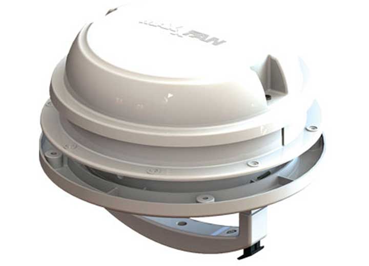 Maxxair Maxx Fan Dome Plus Roof Vent with 12V Fan, LED Light, 6 - Inch Diameter, Manual Lift – Model 00 - 03810W - Imex RV And Auto Parts