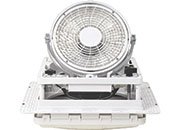 Maxxair Maxx Fan Plus Pivoting Directional Fan with White Lid - Part Number 00 - 61000 - Imex RV And Auto Parts
