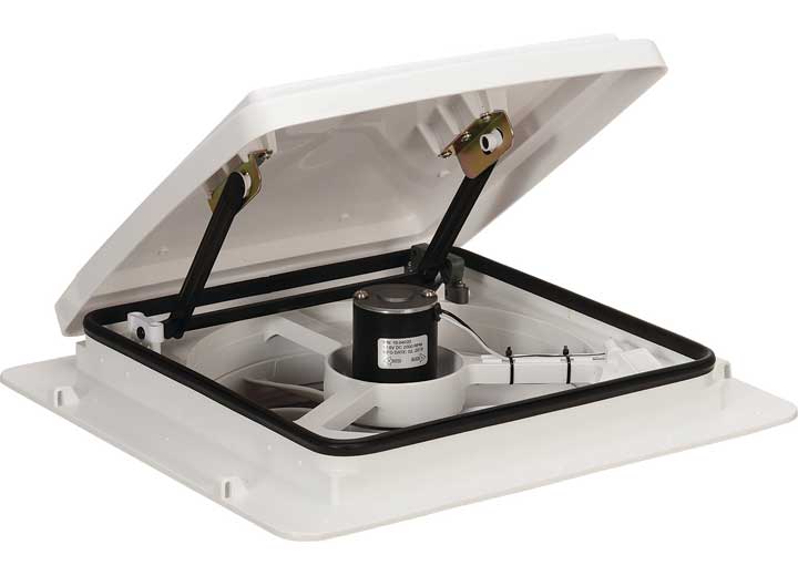 Maxxair Maxx Fan Plus Roof Vent with 12V Fan and Thermostat, Manual Lift, 10 - Speed Control - Imex RV And Auto Parts