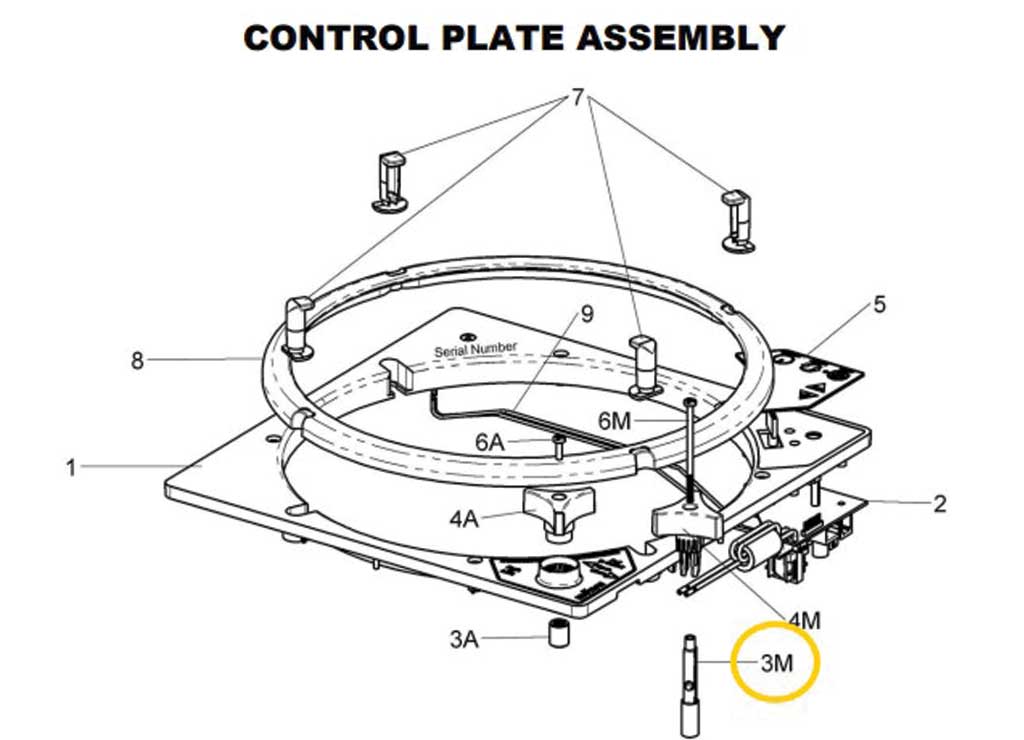 Maxxair Shaft Lock Handle K Model - Reliable Replacement Part - Imex RV And Auto Parts
