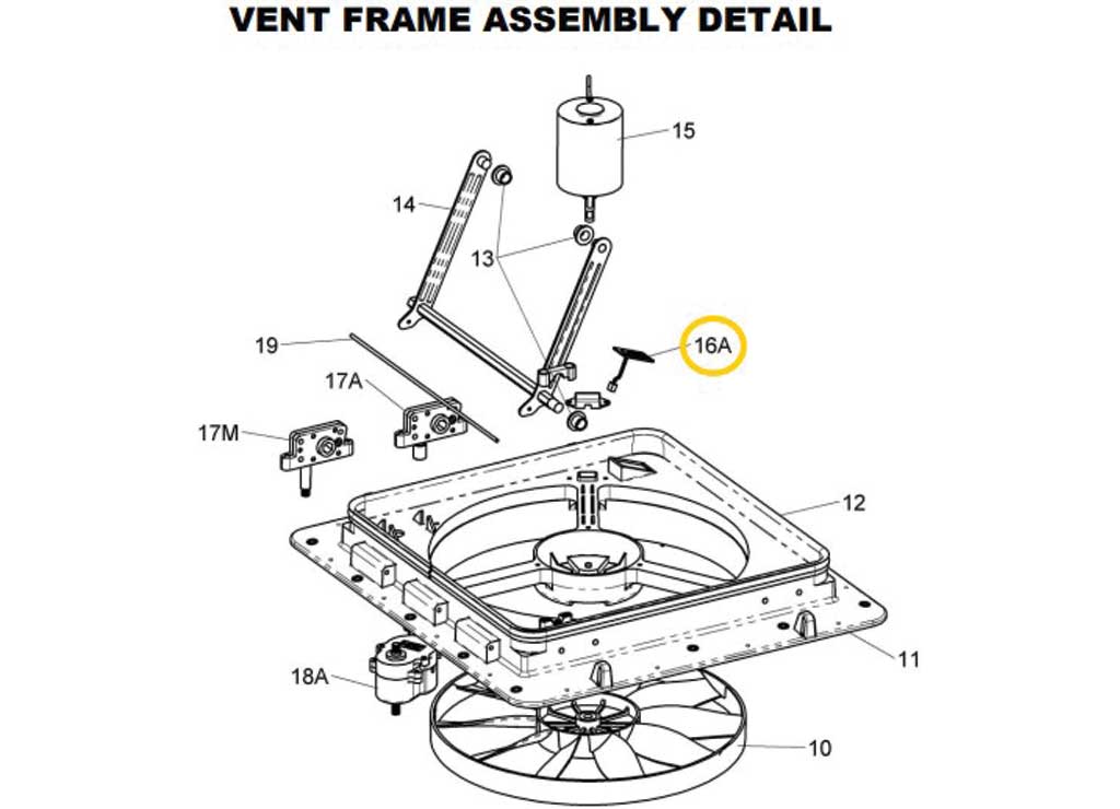 Maxxair Vent Frame Rain Sensor for 4500 Ki & 4540 Ki Models (Part Number 10-40007K) - Imex RV And Auto Parts