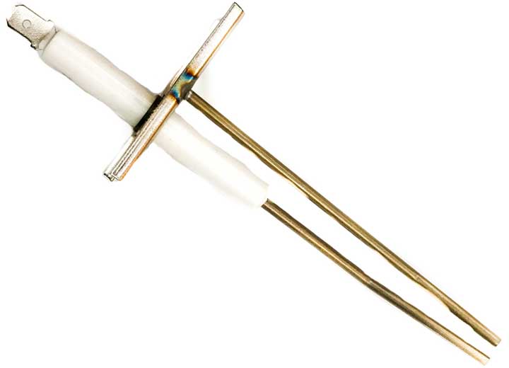 MC Enterprise 37057MC Furnace Igniter Electrode | 2 - Prong Single Sense - Imex RV And Auto Parts