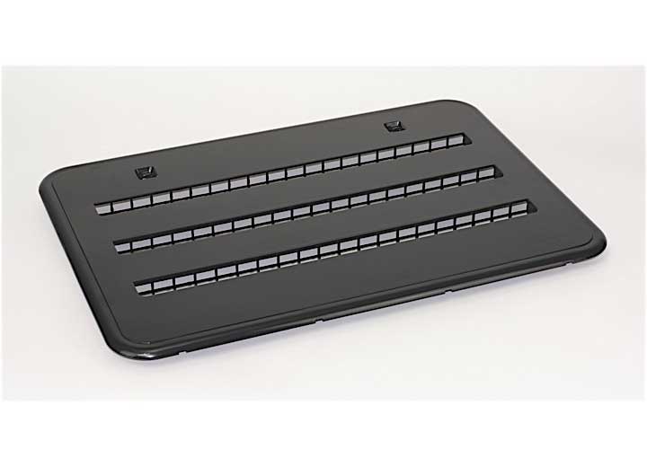 Norcold 621156BK Refrigerator Black Side Vent Door Assembly - Plastic - Imex RV And Auto Parts