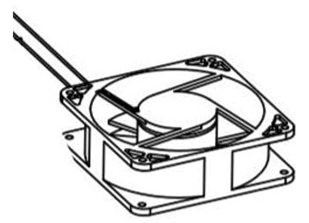 Norcold 637154 Upper Fan Condenser Replacement for 2118 Series - Imex RV And Auto Parts