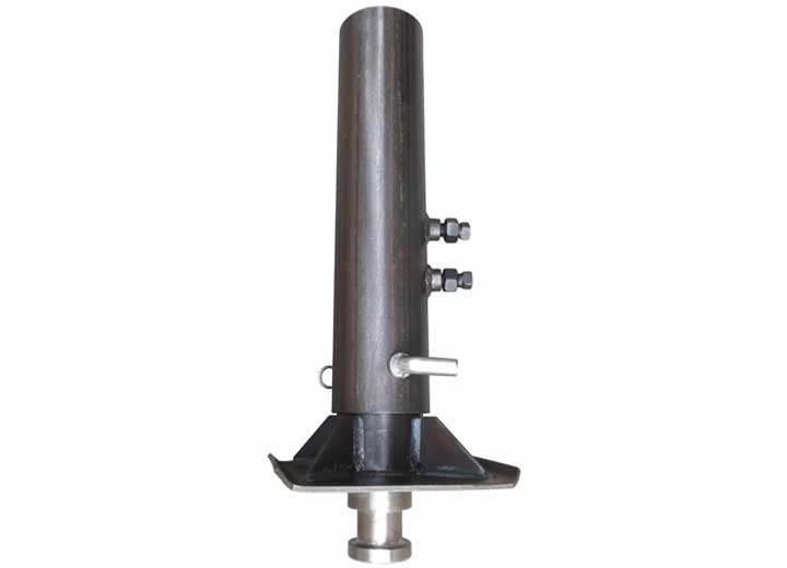 Pacific Rim International KP5G - R25 Round Tube King Pin Gooseneck Coupler, 25K Capacity - Imex RV And Auto Parts