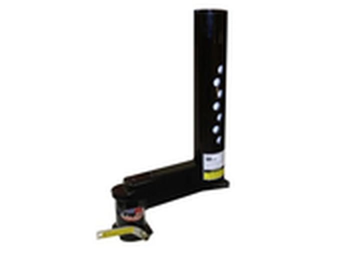 Popup Industries Inc. SB112 12 - Inch Offset Short Bed Extended Coupler for 4 - Inch Round Tube Trailers - Imex RV And Auto Parts