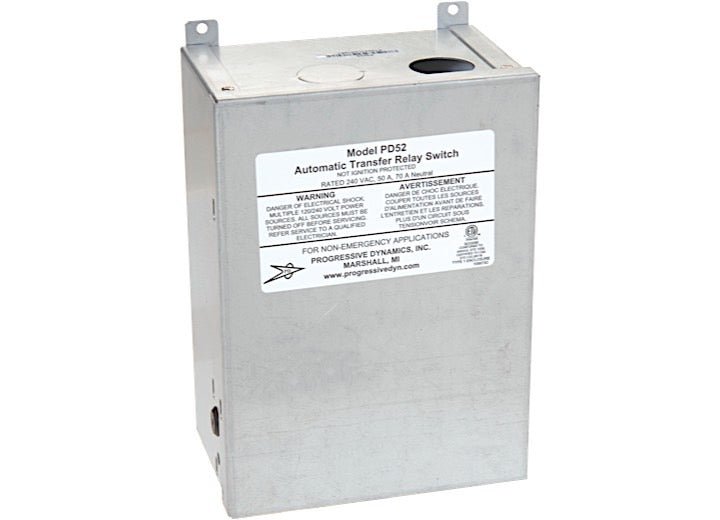 Progressive Dynamics PD52V 240 Vac 50 Amp Switch for RV and Marine Applications - Imex RV And Auto Parts