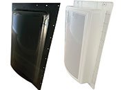 Specialty Rec KHD1422S Heavy Duty Skylight Kit, 14 x 22 inches, Smoke Tint - Imex RV And Auto Parts
