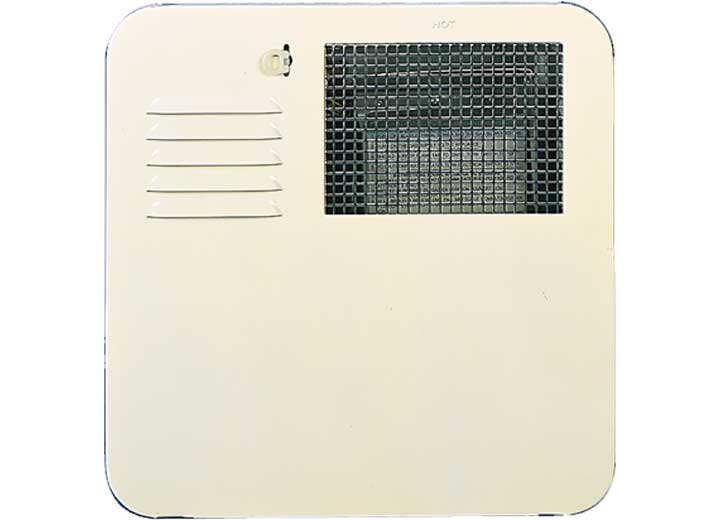 Suburban RV 6261ACW Water Heater Access Door (6 Gallon) Radius Corner Colonial White - 6261ACW - Imex RV And Auto Parts