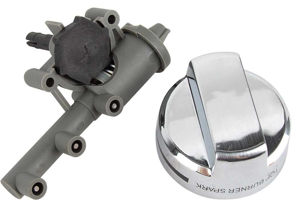 Suburban RV Kit Range Knob & Piezo - Part Number 521169 - Imex RV And Auto Parts
