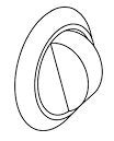 Suburban RV Knob - Part Number 140338 - Imex RV And Auto Parts