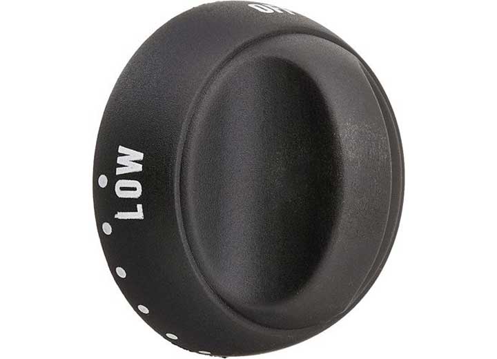 Suburban RV Top Burner Range Knob Black - Part Number 525037 - Imex RV And Auto Parts