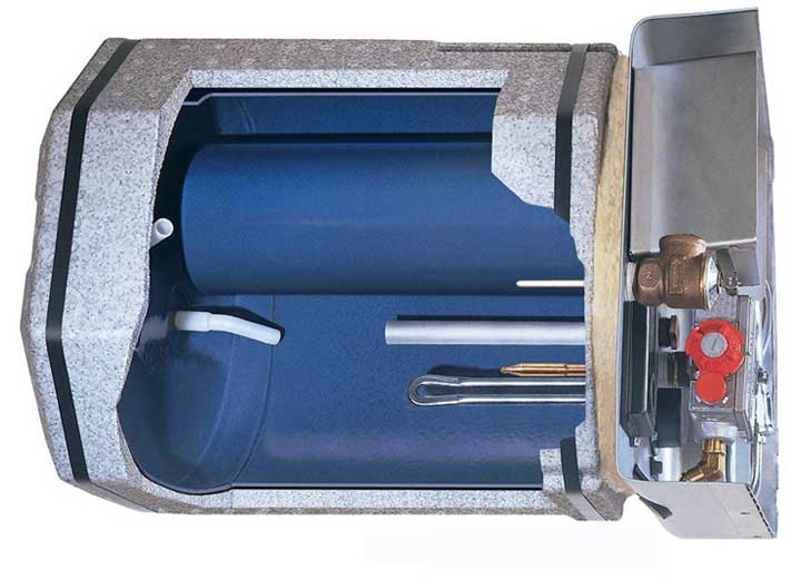Suburban RV Water Heater Electric Direct Spark Ignition SW6 Model - 5239A - Imex RV And Auto Parts